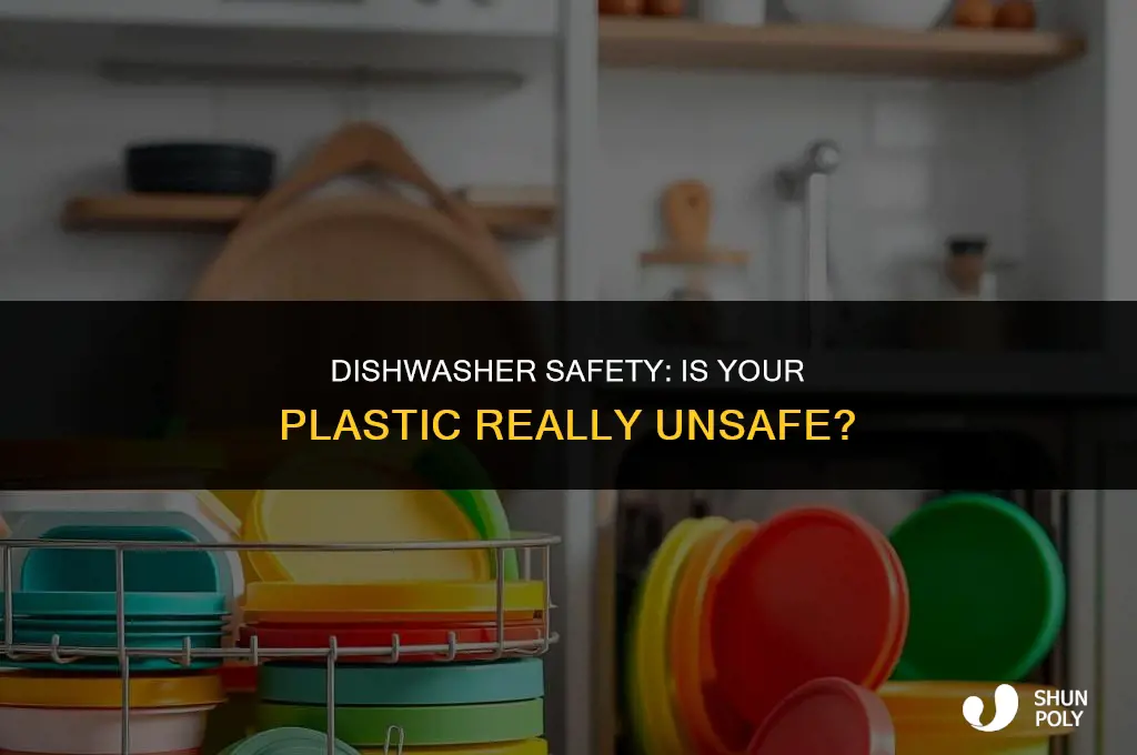 is plastic unsafe after dishwasher