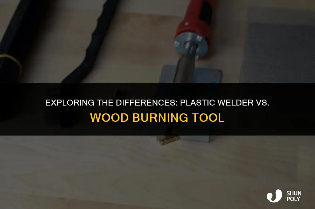 is plastic welder same as wood burning tool