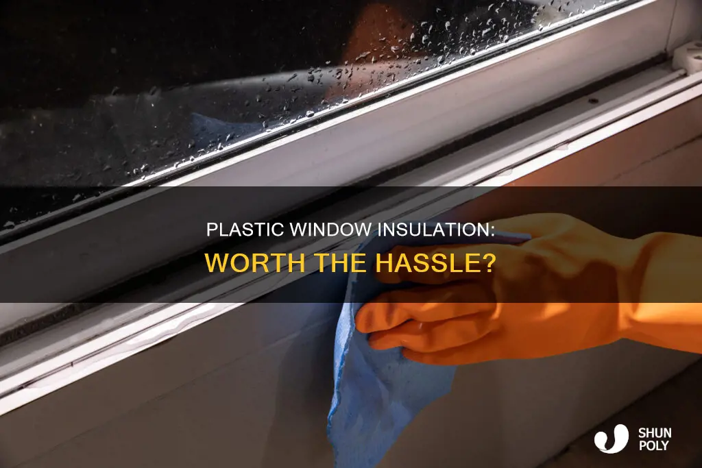 is plastic window insulation worth it