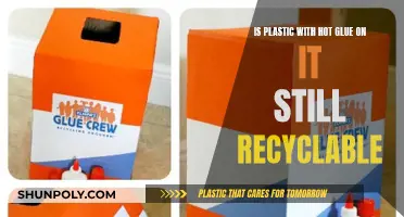 Hot Glue on Plastic: Recyclable or Not?
