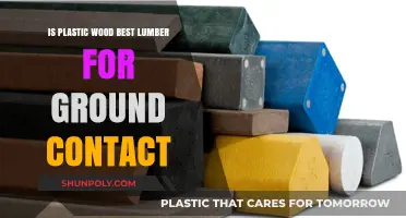 Is Plastic Wood the Ideal Lumber for Ground Contact?