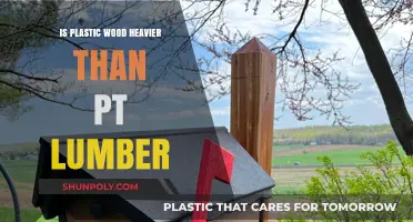 Plastic Wood vs PT Lumber: Which is Heavier?