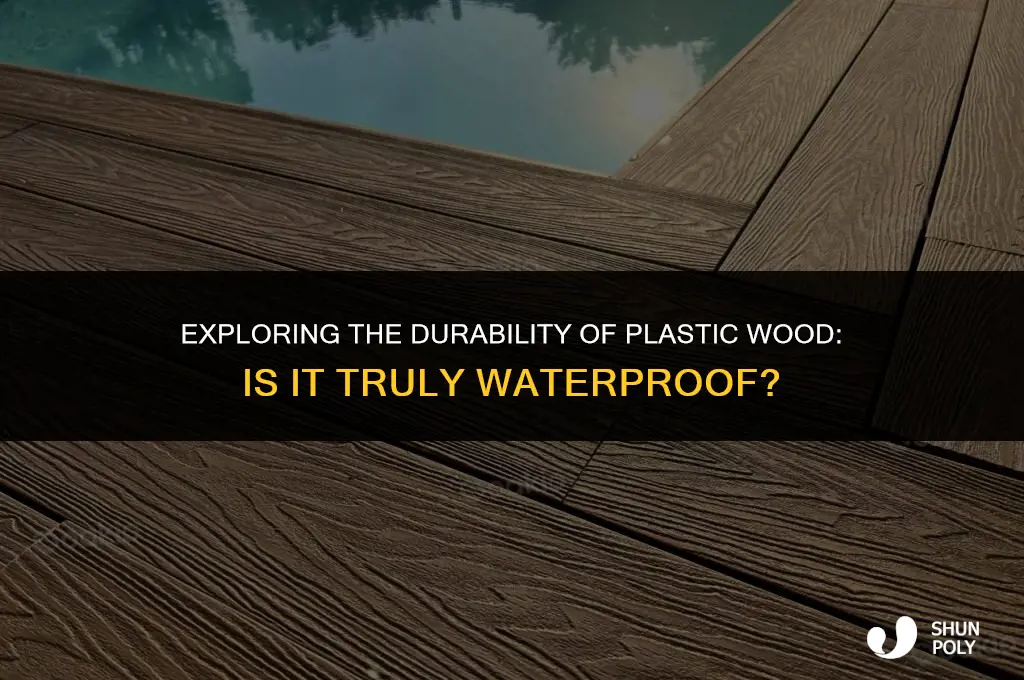 is plastic wood waterproof