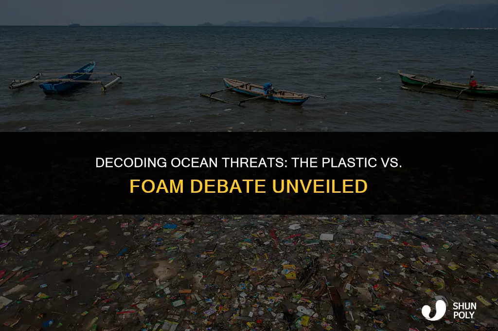 is plastic worse for our oceans that foam