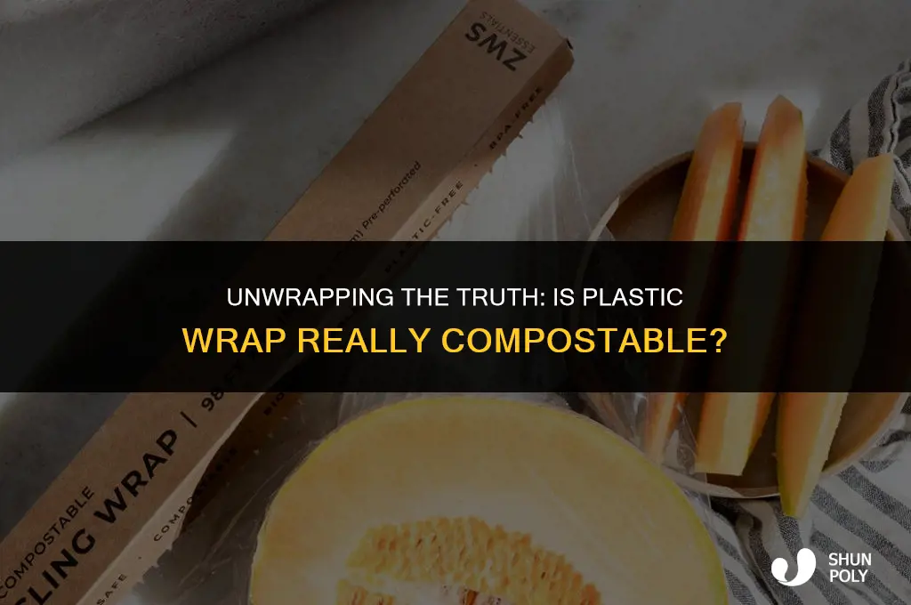 is plastic wrap compostable
