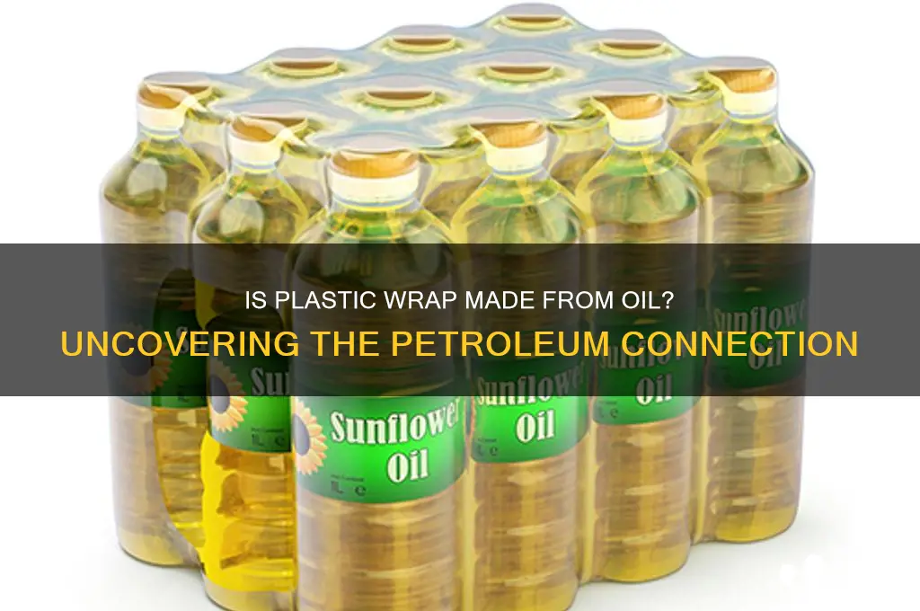is plastic wrap made from oil