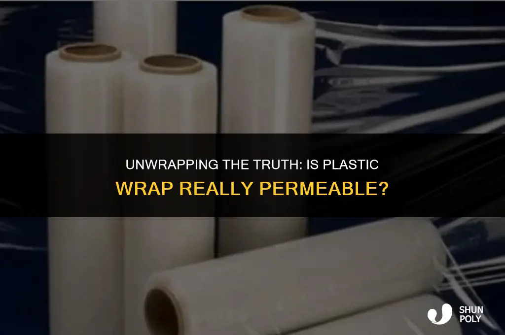 is plastic wrap permeable