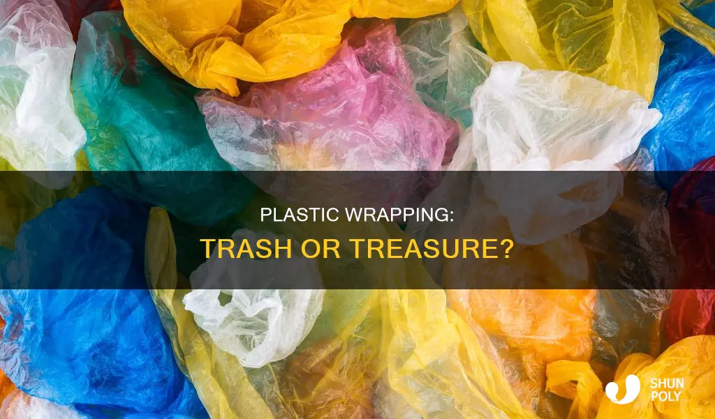is plastic wrapping recyclable or trash