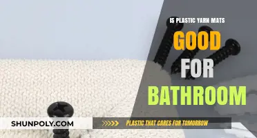 Plastic Yarn Mats: Good for Bathrooms?