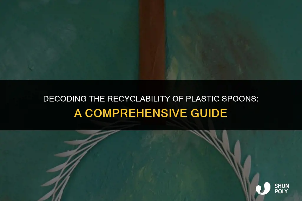 is plastice spoon rycyclabnle
