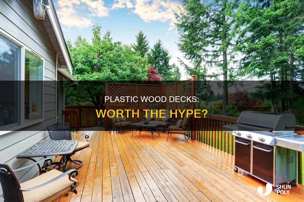is plastice wood good for exterior deck