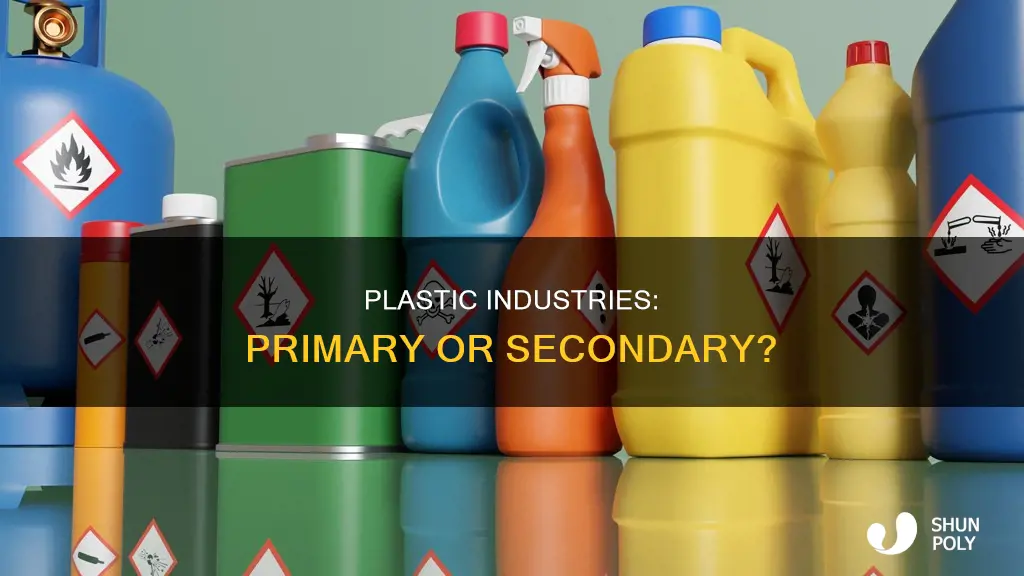 is plastics industries primary or secondary industry