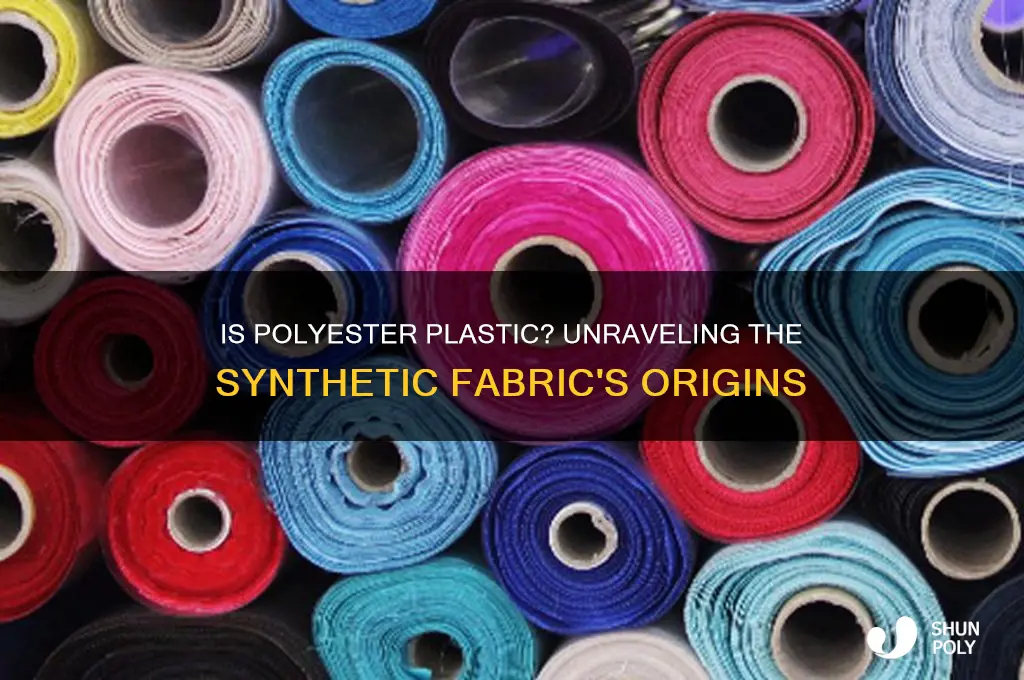 is plyester made from plastic