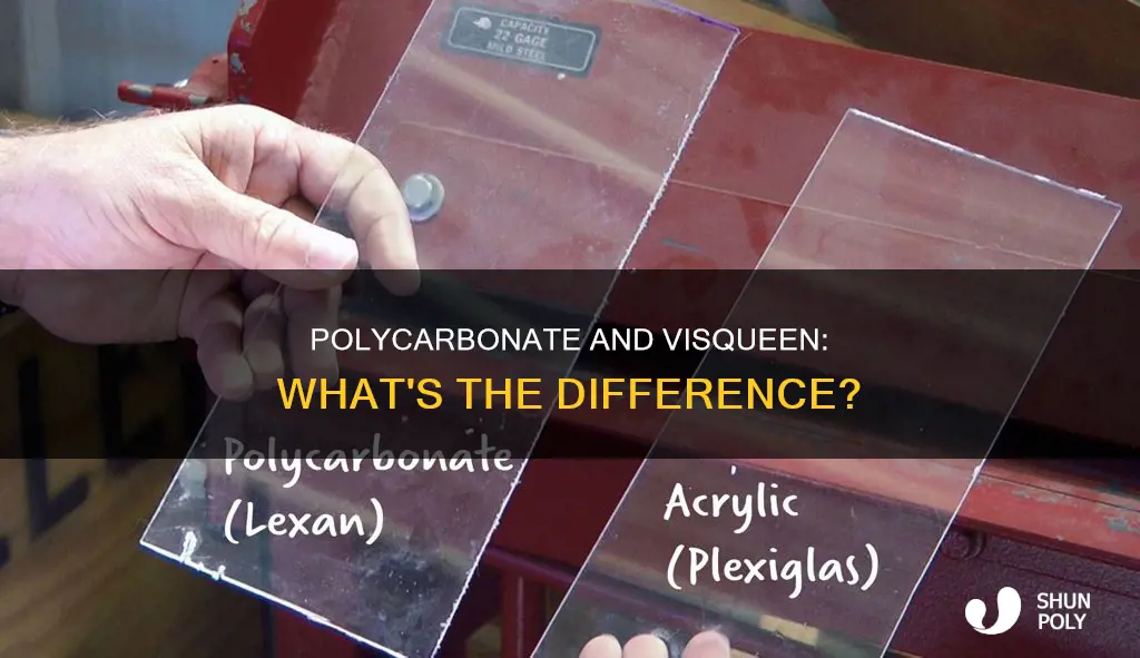 is polycarbonate plastic the same as visqueen