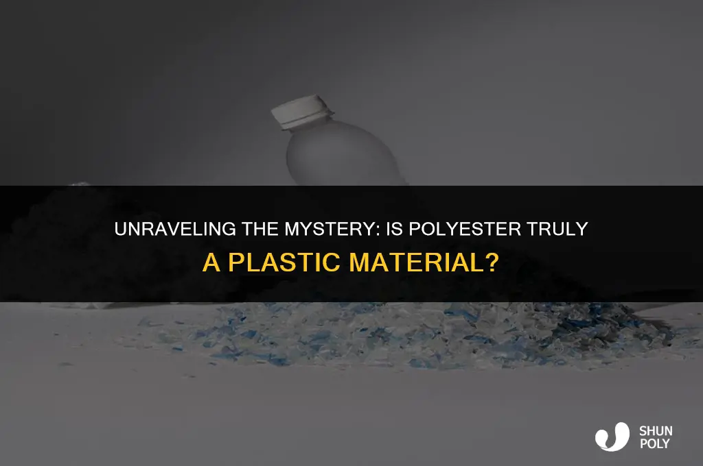 is polyester a plastic material