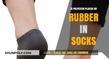 Polyester Socks: Plastic or Rubber?