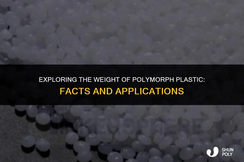 is polymorph plastic heavy