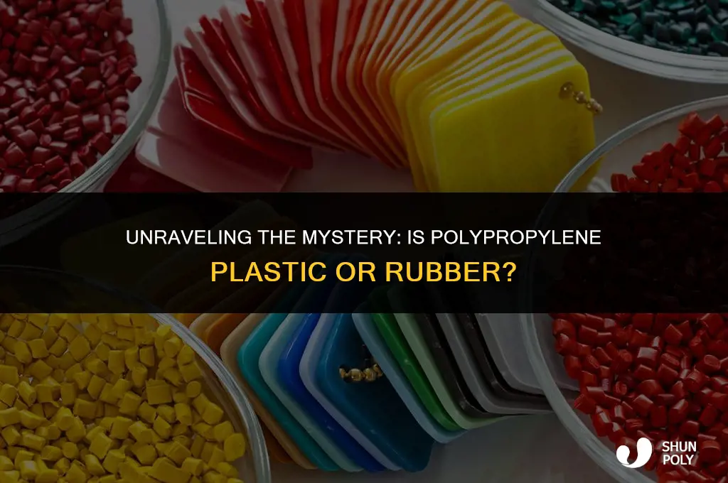 is polypropylene plastic or rubber