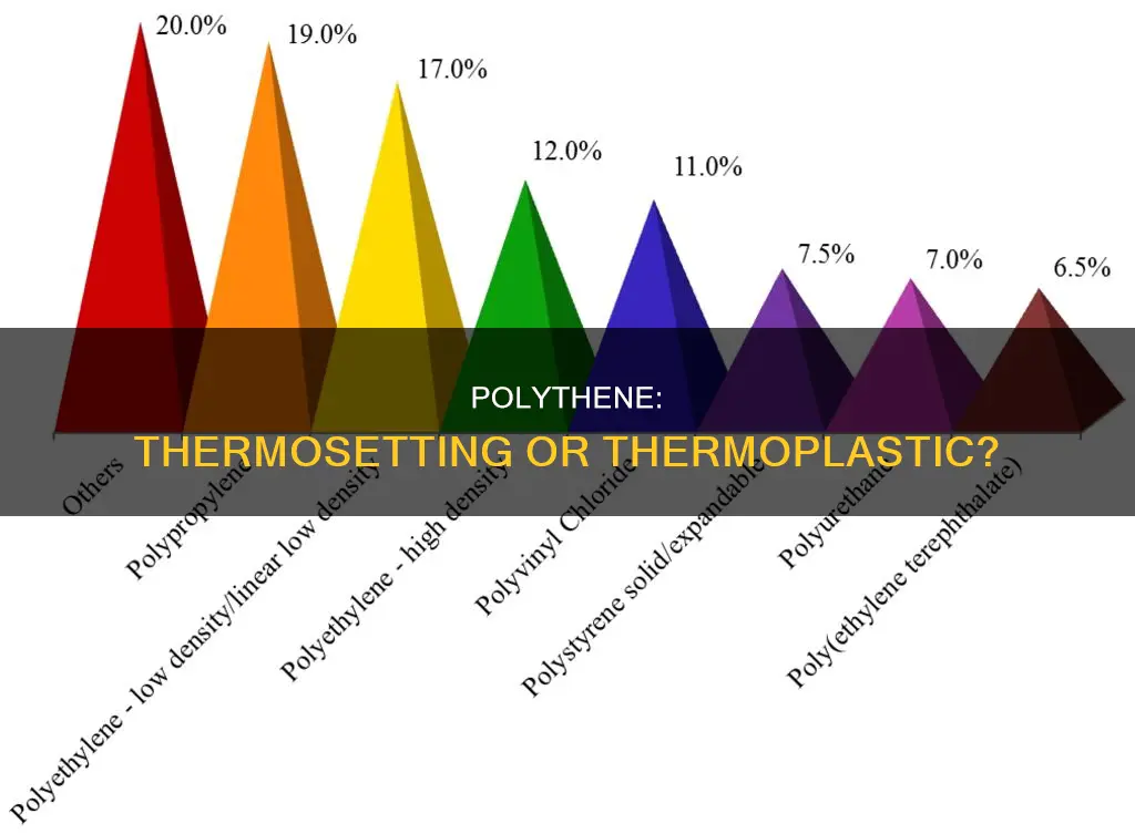 is polythene thermoplastic or thermosetting plastic
