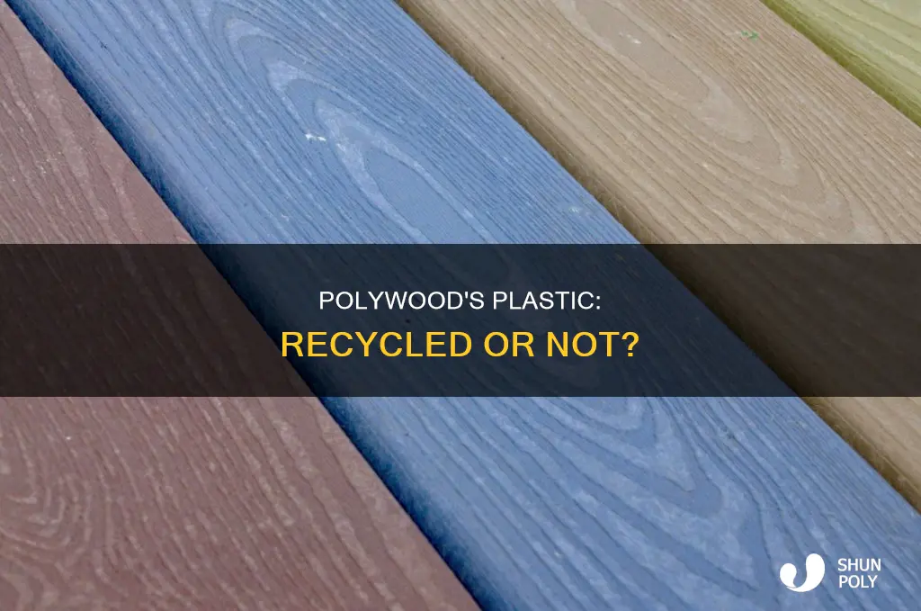 is polywood made of recycled plastic