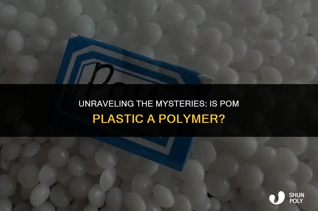 is pom plastic a plymer
