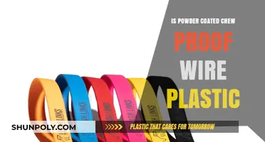 Powder Coating: Chew-Proof Wire and Plastic?