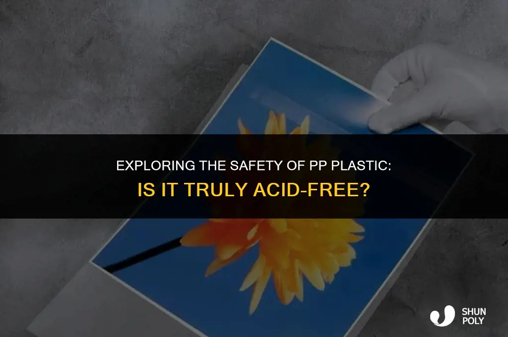 is pp plastic acid free