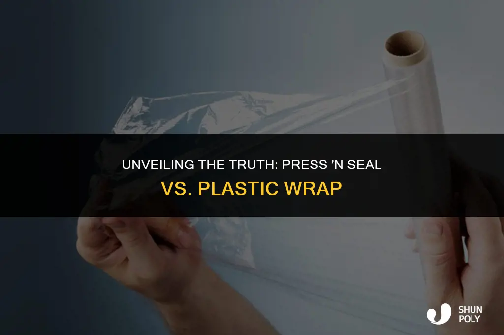 is press n seal the same as plastic wrap