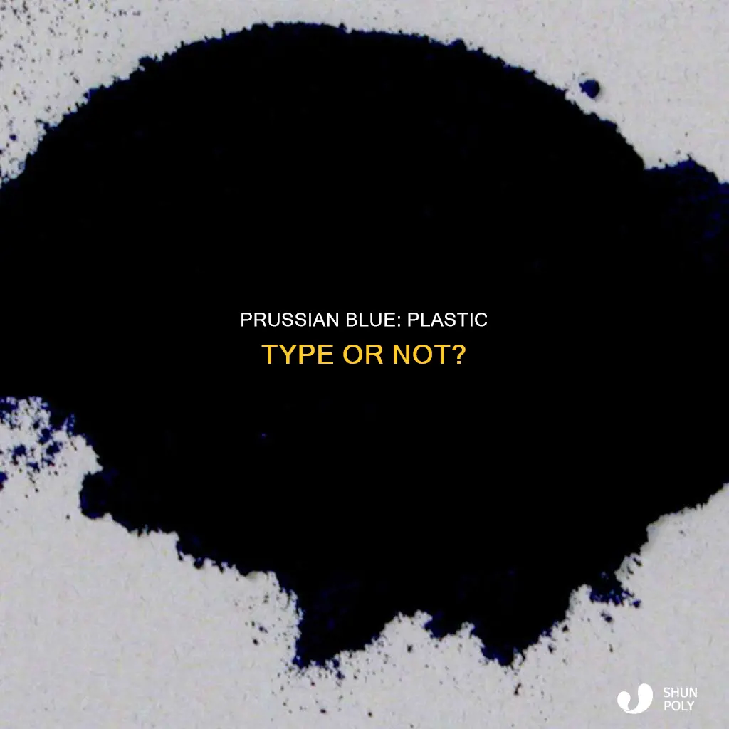 is prussian blue a plastic type