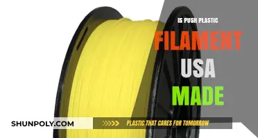 Is Push Plastic Filament Made in the USA? A Detailed Review
