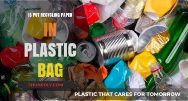 Recycling Paper in Plastic Bags: Eco-Friendly or Counterproductive?