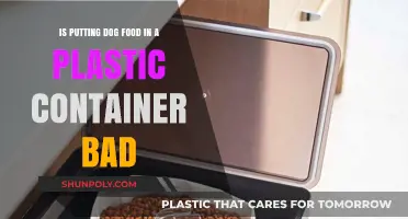 Plastic Containers for Dog Food: Good or Bad?