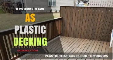 Decoding the Difference: PVC vs. Plastic Decking Explained