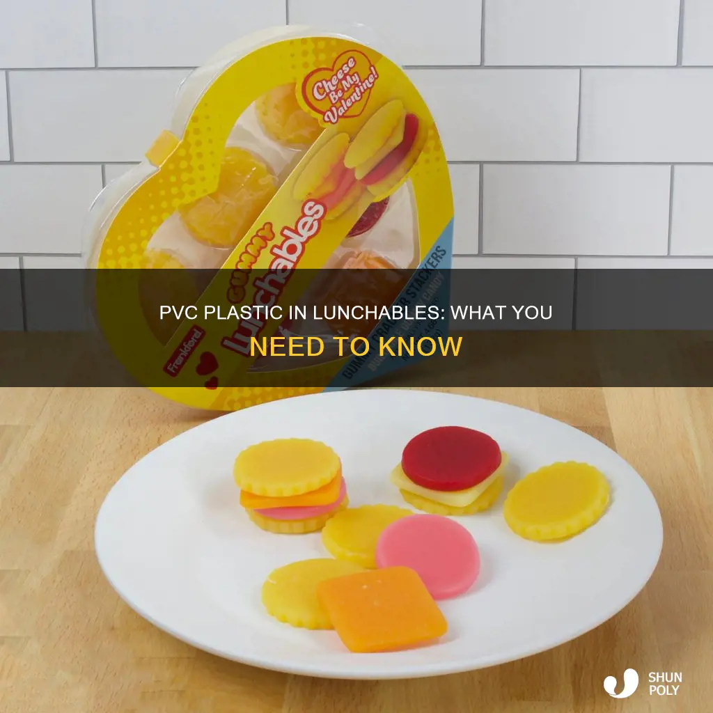 is pvc in the plastic in lunchable