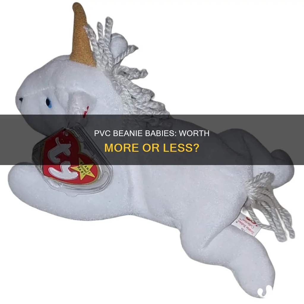 is pvc plastic beanie babies worth more