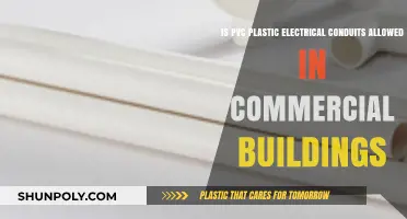 Are PVC Plastic Electrical Conduits Permitted in Commercial Buildings?