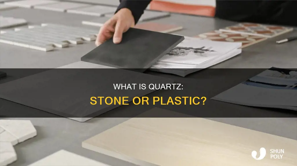 is quartz marble stone or plastic