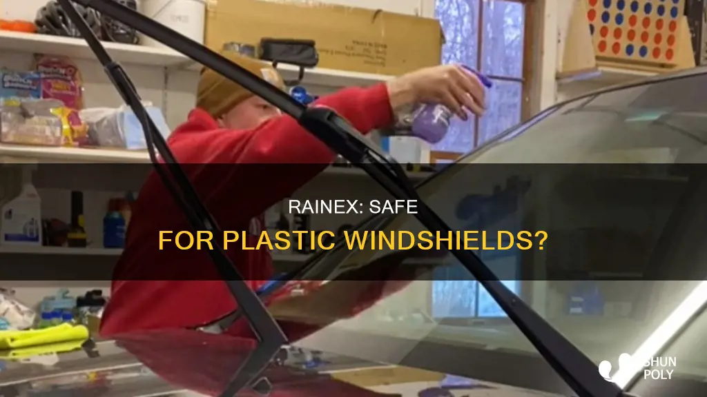 is rainex ok for plastic winshields