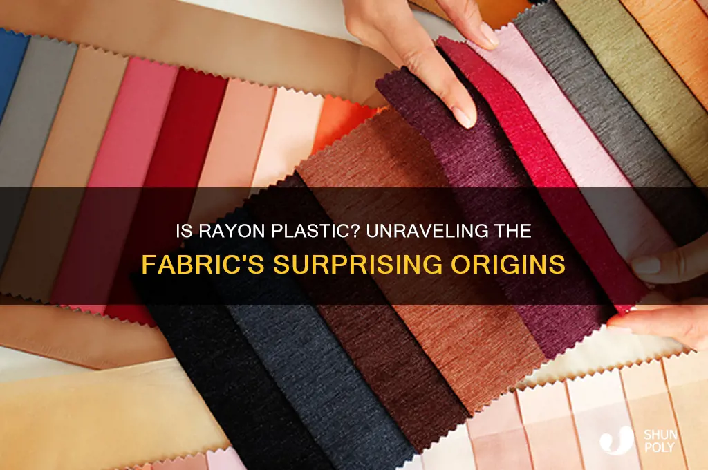 is rayon made from plastic