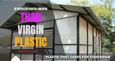 Recycled Plastic: Cheaper and Greener Than Virgin Plastic?