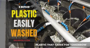 Washing Recycled Plastics: An Eco-Friendly Challenge