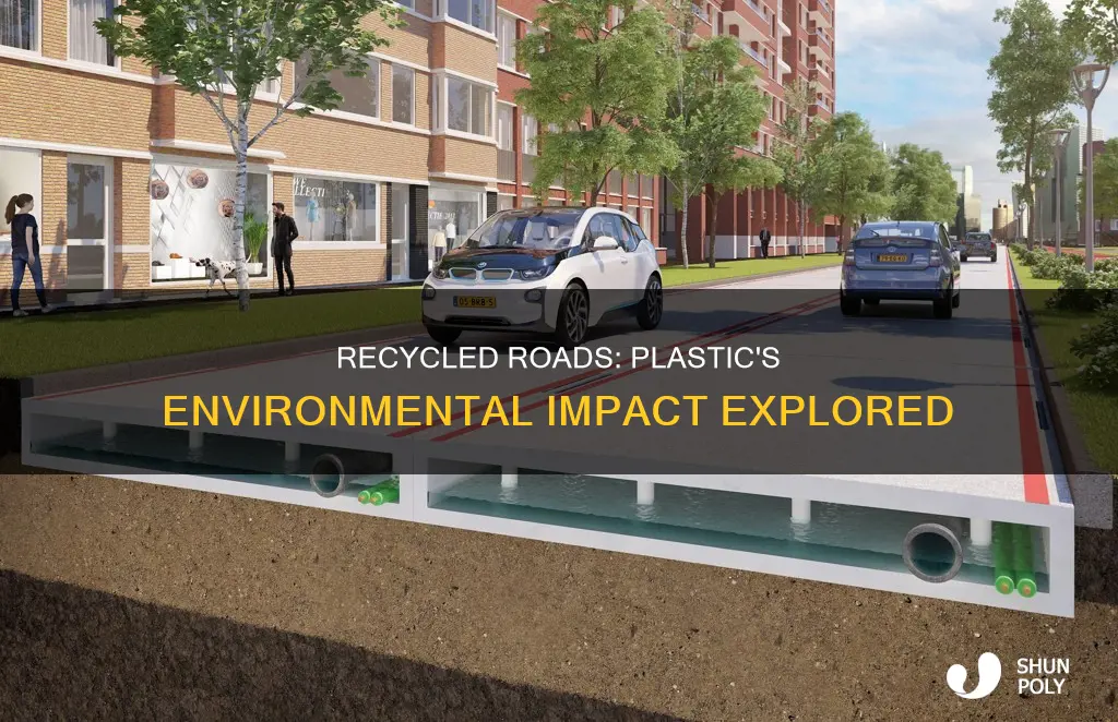 is recycled plastic for roads harmful to the enviornment