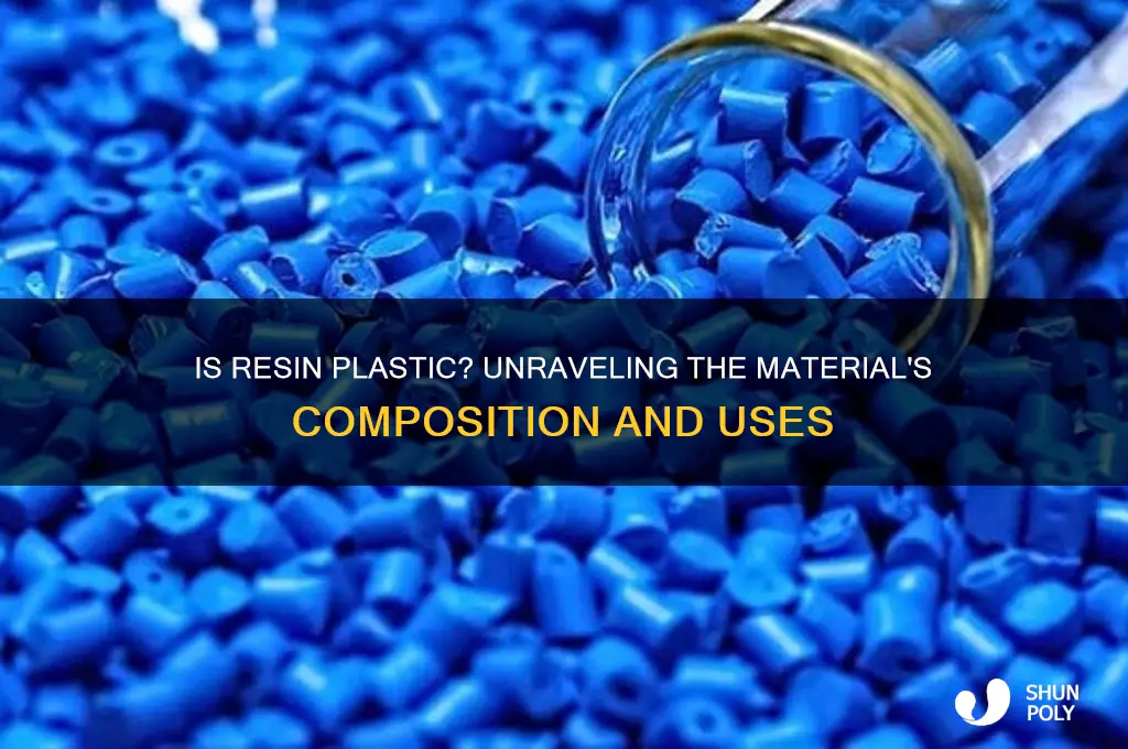is resin made of plastic