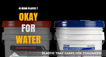 Resin Plastic 7: Safe for Water?
