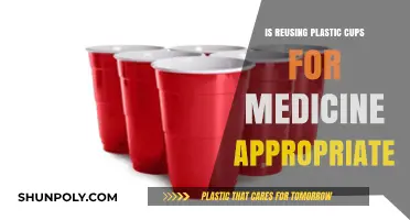 Plastic Cup Reuse: Safe for Medicine?