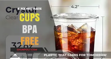 Rick Frost Plastic Cups: Safe, BPA-Free Choice