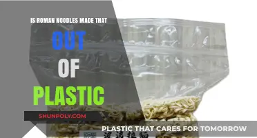 Are Roman Noodles Made of Plastic? Unraveling the Myth
