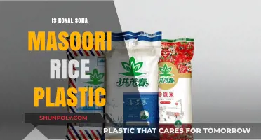 Royal Sona Masoori Rice: Plastic or Not?