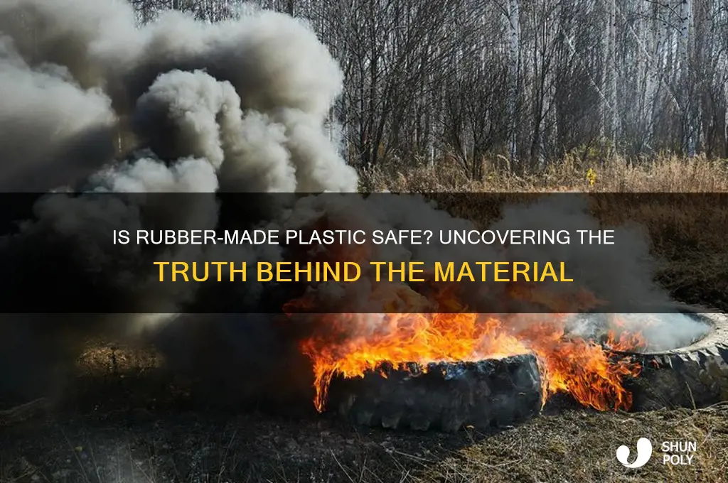 is rubber made plastic safe
