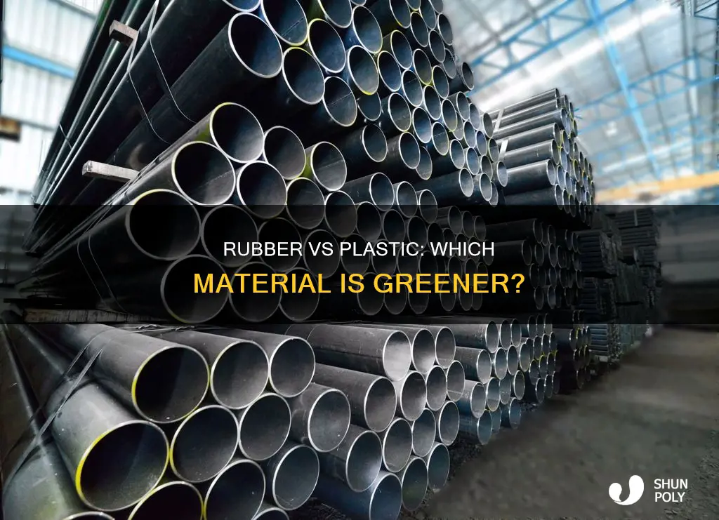 is rubber more environmentally friendly than plastic